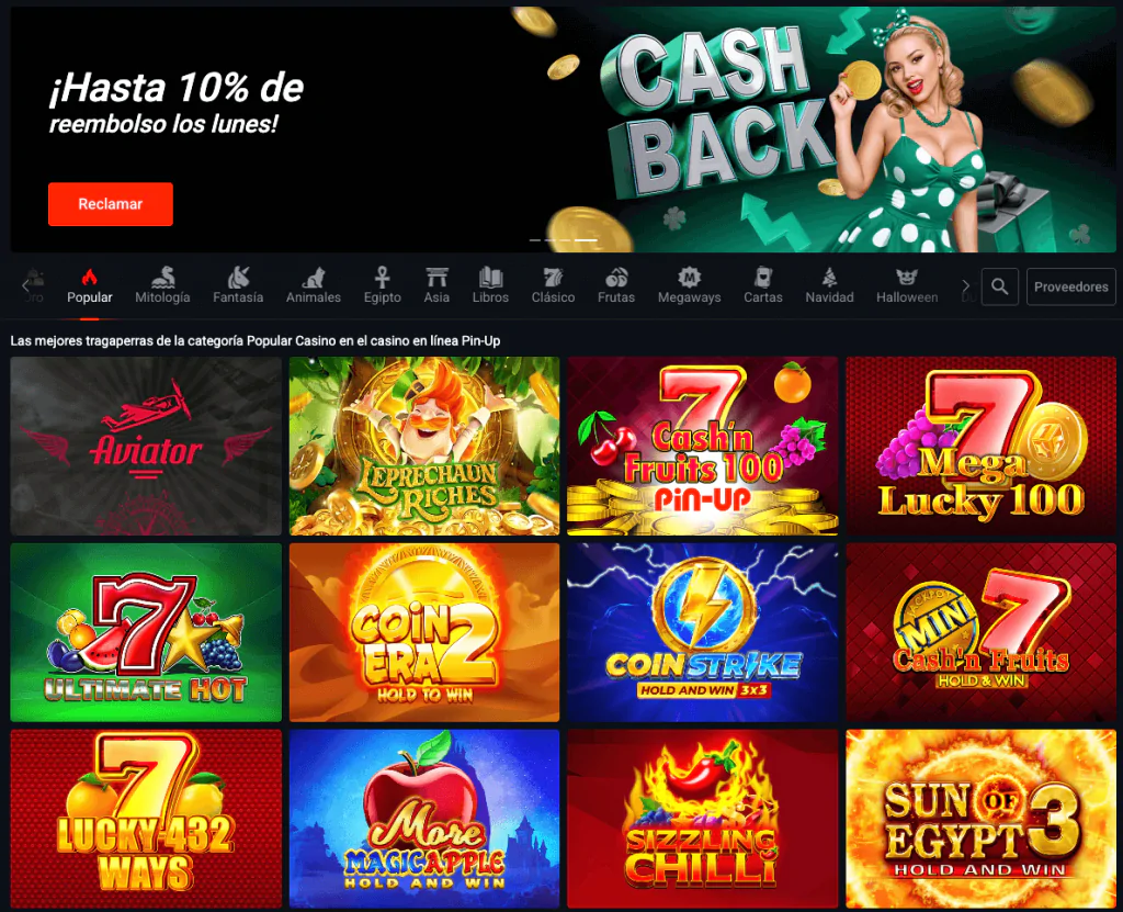 juego en Pin-Up Casino