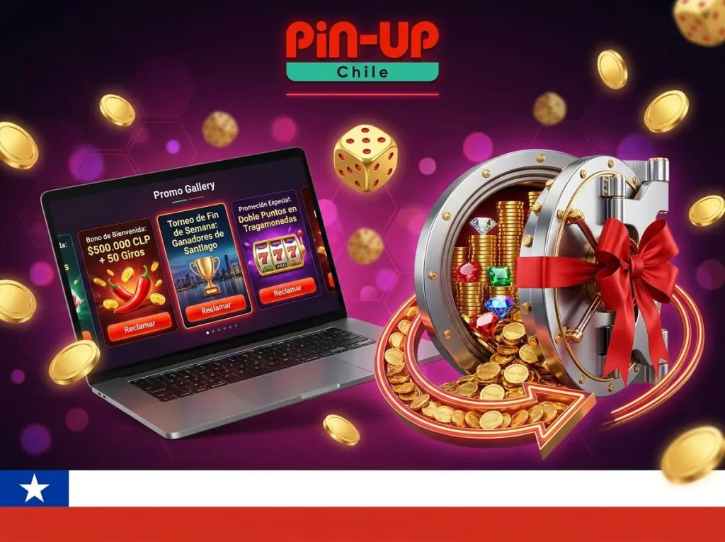 Bonos exclusivos y promociones disponibles en Pin-Up Chile.