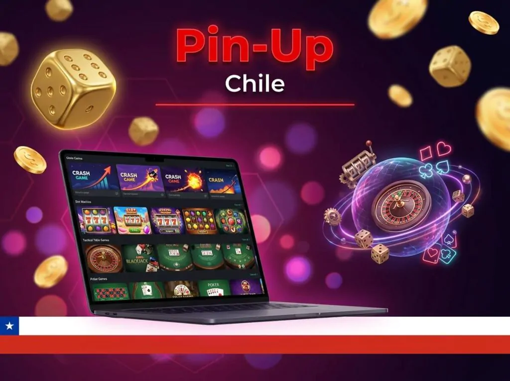 Amplio catálogo de tragamonedas y juegos de casino en Pin-Up Chile.