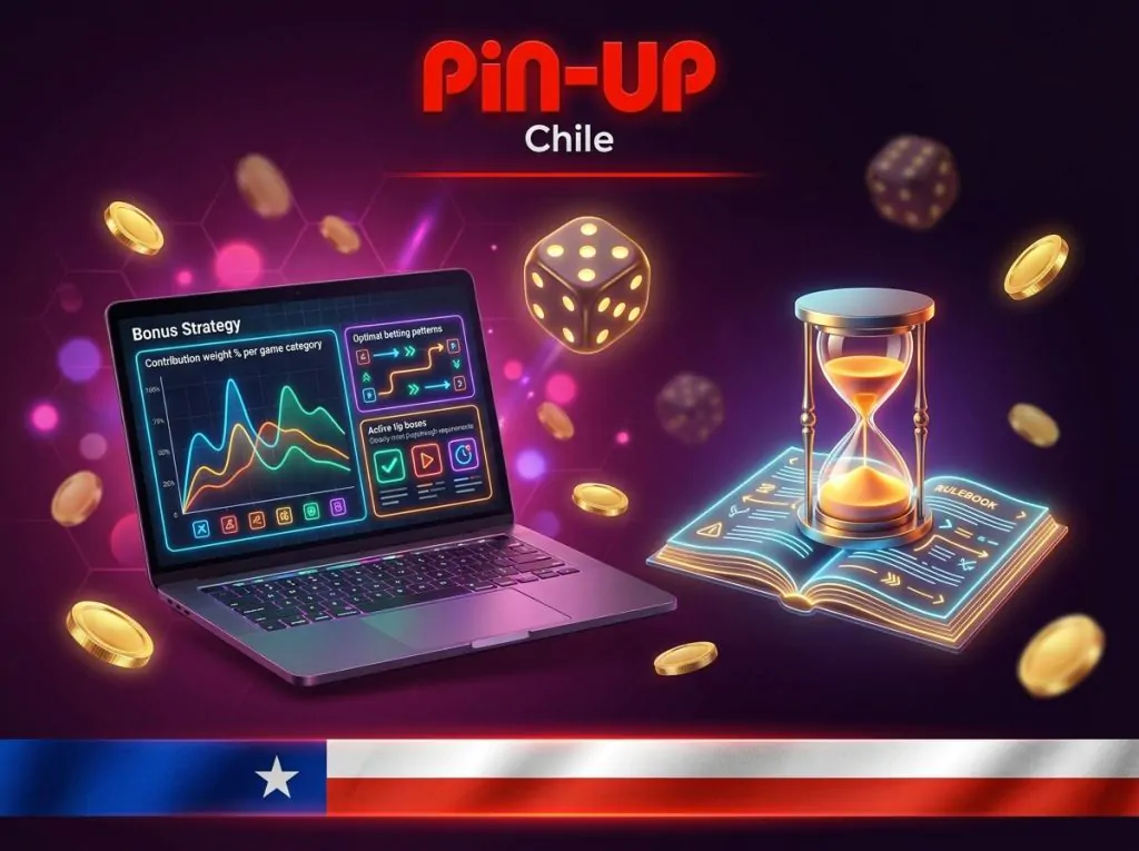 Guía sobre bonos y requisitos para jugadores de Pin-Up Chile.