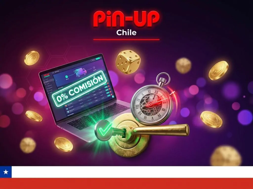Retiros rápidos y sin comisiones en la plataforma Pin-Up Chile.